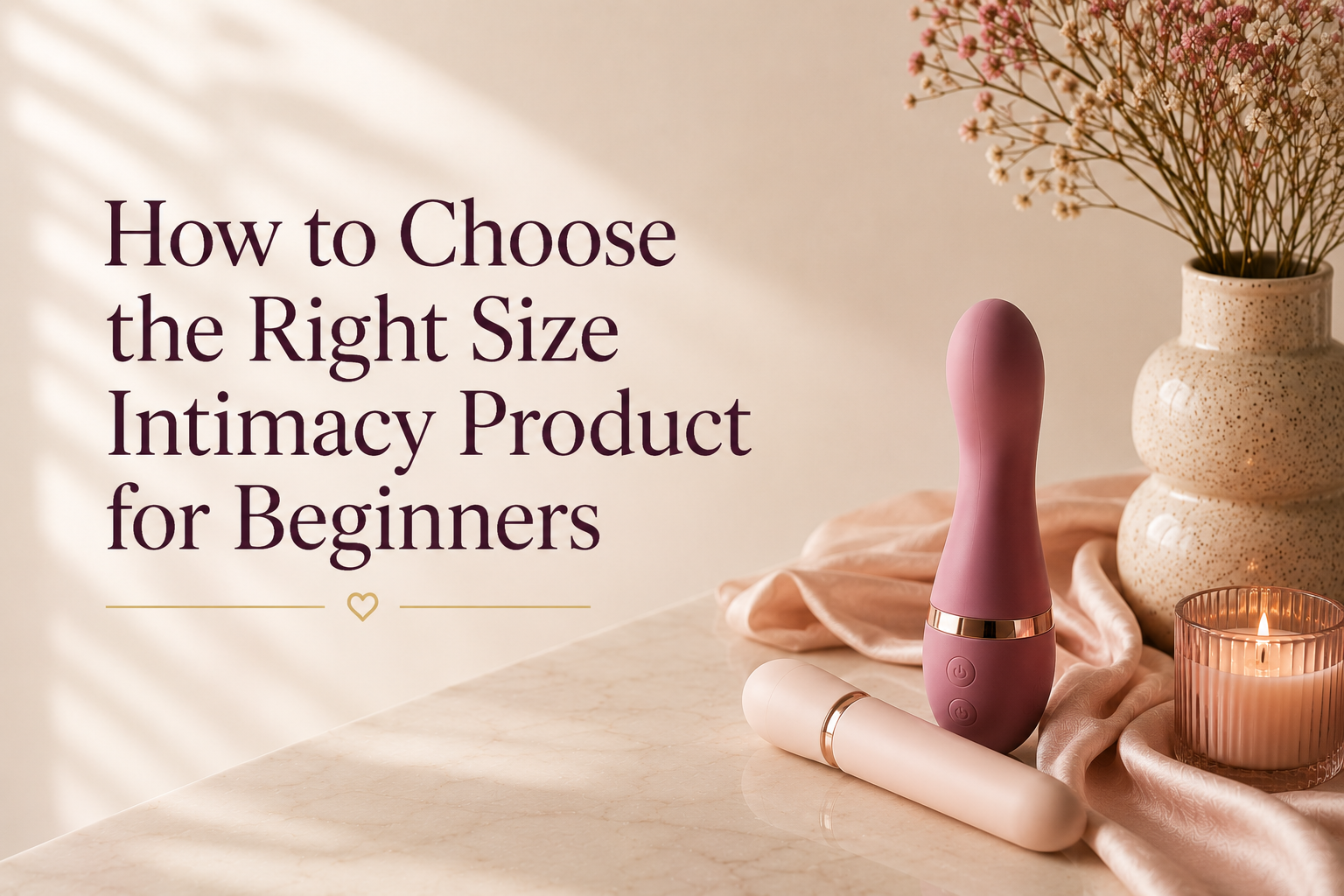 How to Choose the Right Size Intimacy Product for Beginners