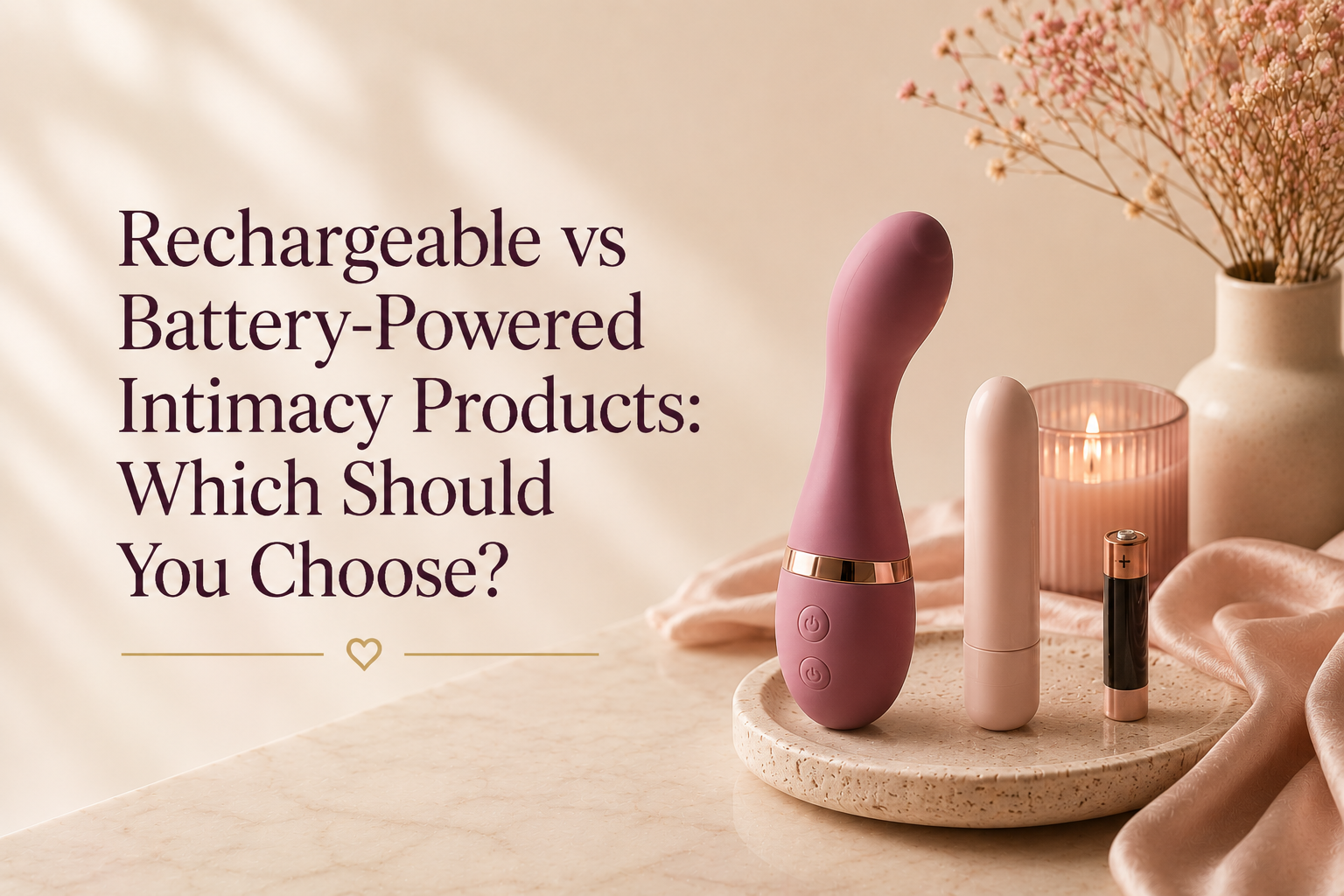 Rechargeable vs Battery-Powered Intimacy Products: Which Should You Choose?
