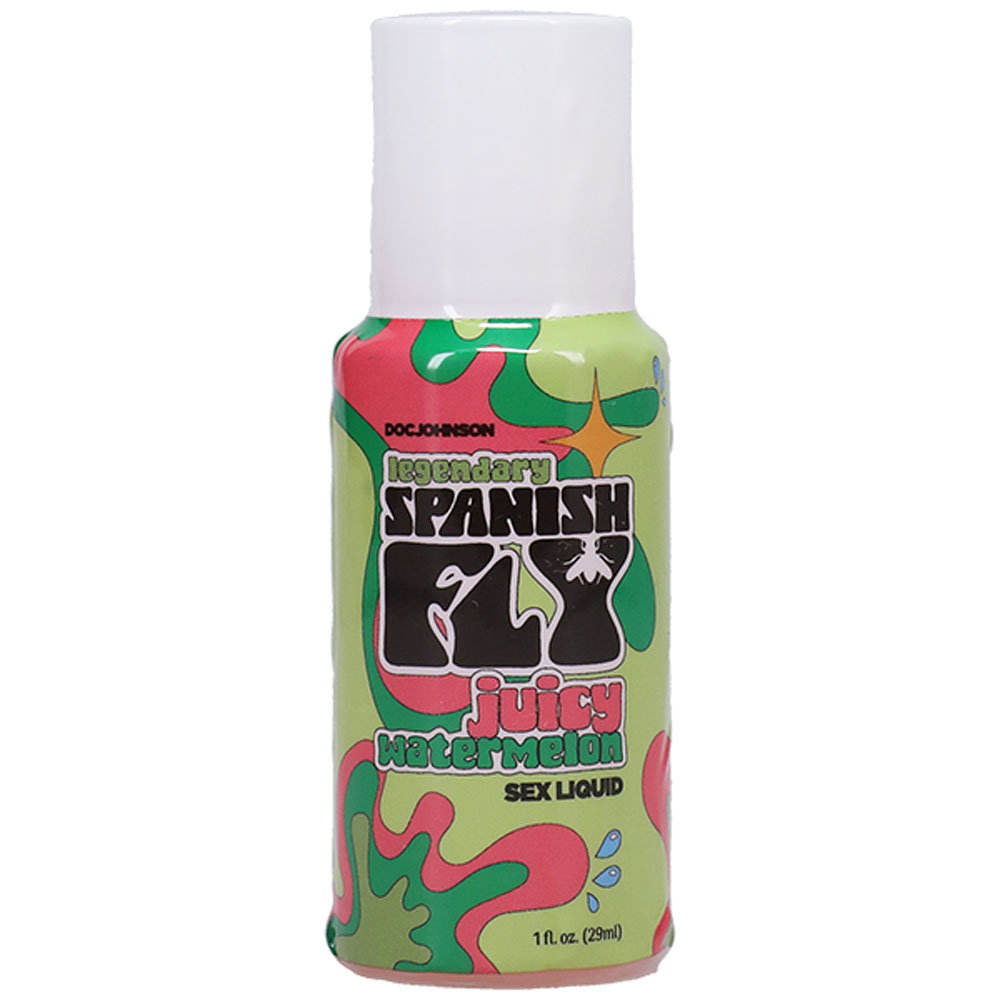Doc Johnson Spanish Fly Sex Liquid novelty enhancer, Juicy Watermelon flavour, 29ml bottle