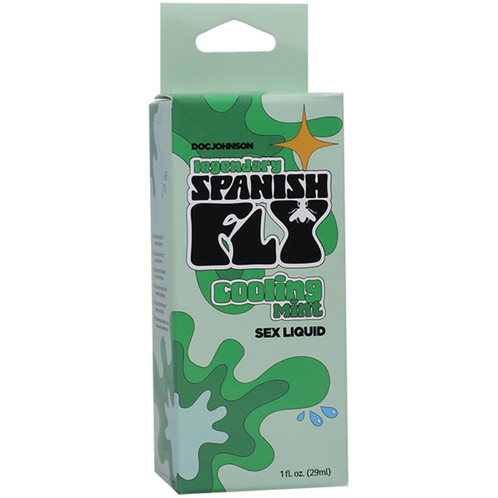 Doc Johnson Spanish Fly Sex Liquid novelty enhancer, Cooling Mint flavour, 29ml bottle