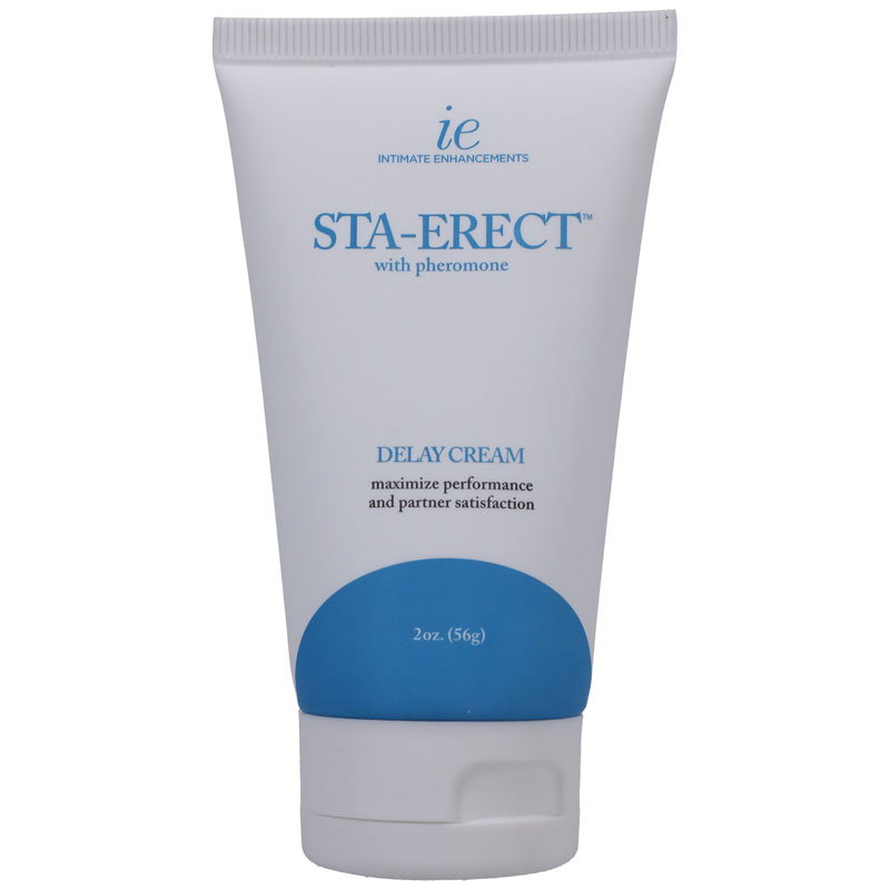 Doc Johnson Sta-Erect Delay Cream for Men, 56 g tube
