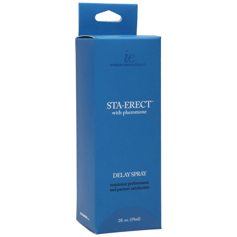 Doc Johnson Sta-Erect Delay Spray for Men, 59 ml bottle