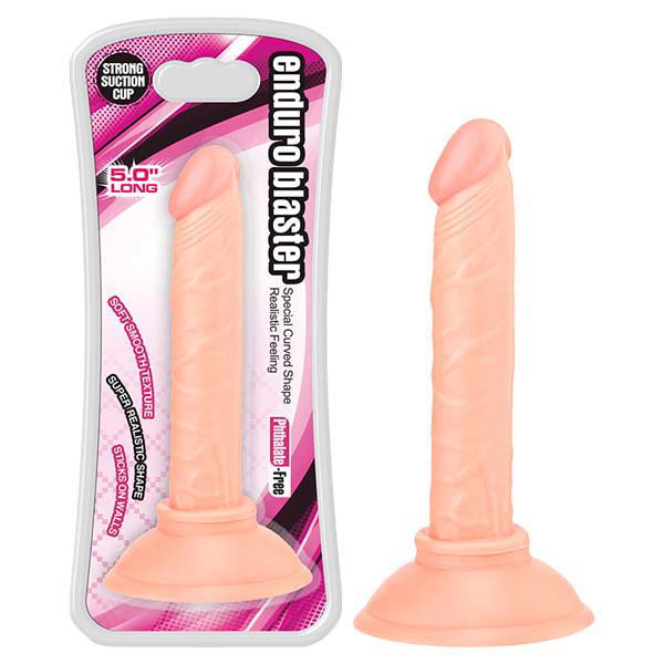 Lovetoy Enduro Blaster realistic dong, 5 inch flesh-toned dildo