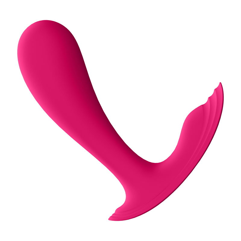 Satisfyer Top Secret app-controlled wearable vibrator - Pink | Little Desires