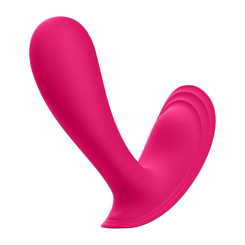 Satisfyer Top Secret app-controlled wearable vibrator - Pink | Little Desires