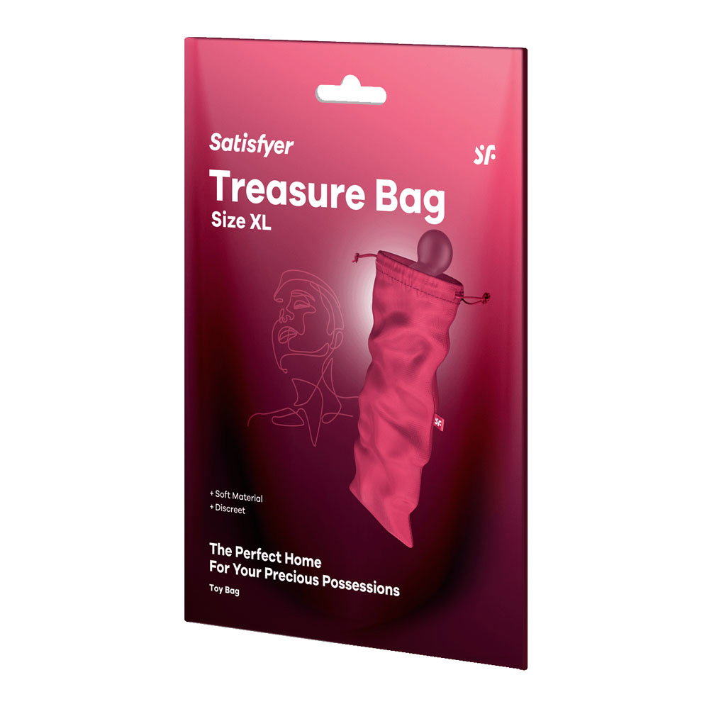 Satisfyer Treasure Bag XL - Pink | Little Desires