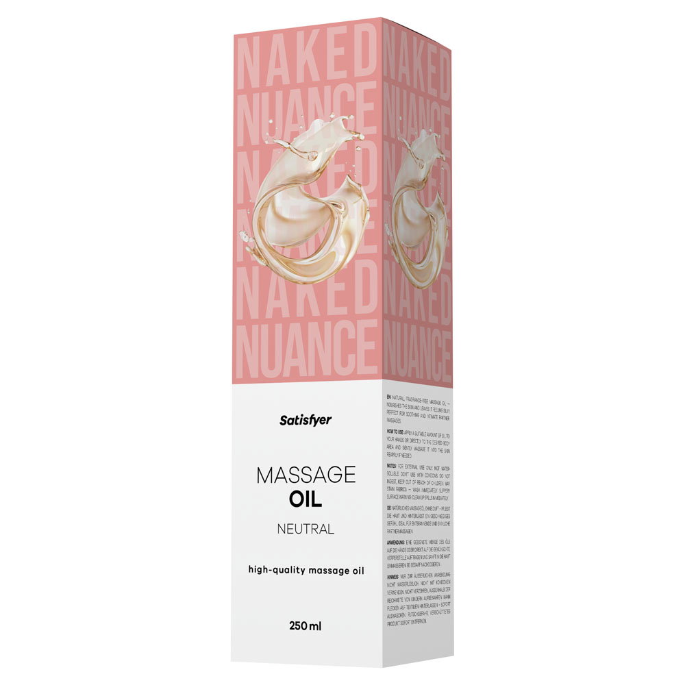 Satisfyer neutral massage oil 250 ml | Little Desires