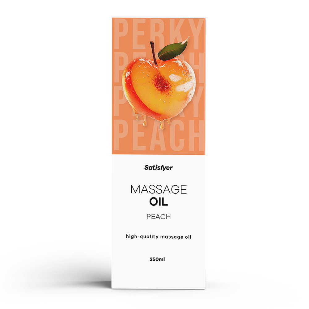 Satisfyer peach massage oil 250 ml | Little Desires