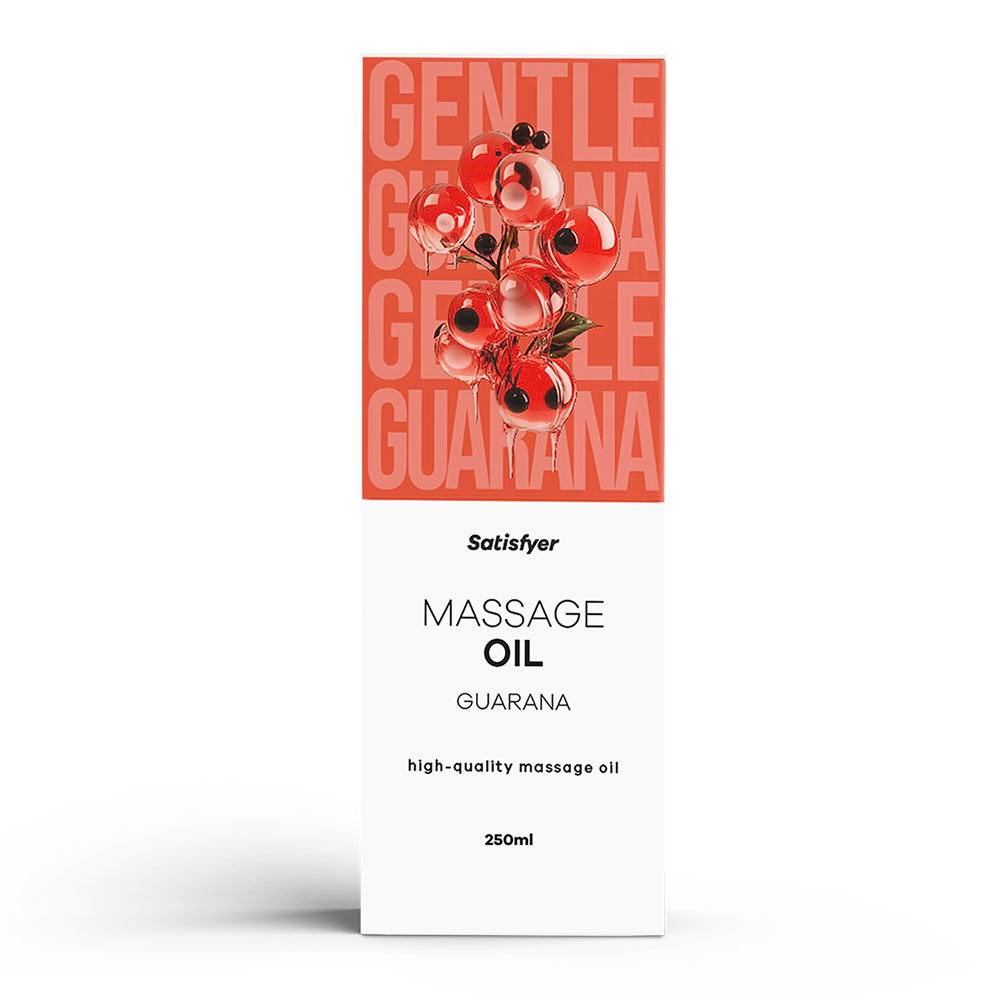 Satisfyer Guarana Massage Oil 250 ml | Little Desires