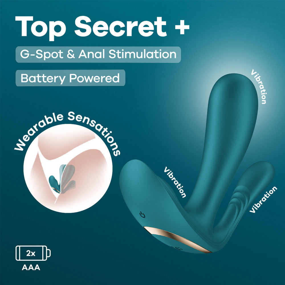Satisfyer Top Secret+ Vibe – battery series | Little Desires