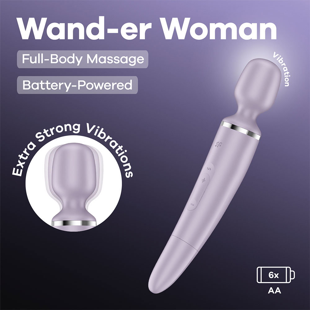 Satisfyer Wand-er Women Wand Massager - Battery Series — image 1