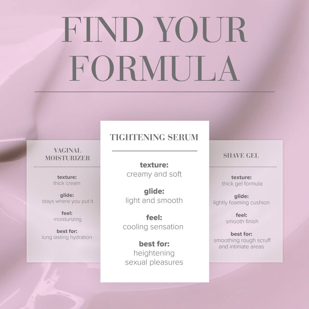 JO Vaginal Tightening Serum 50ml bottle, a creamy intimate enhancer serum