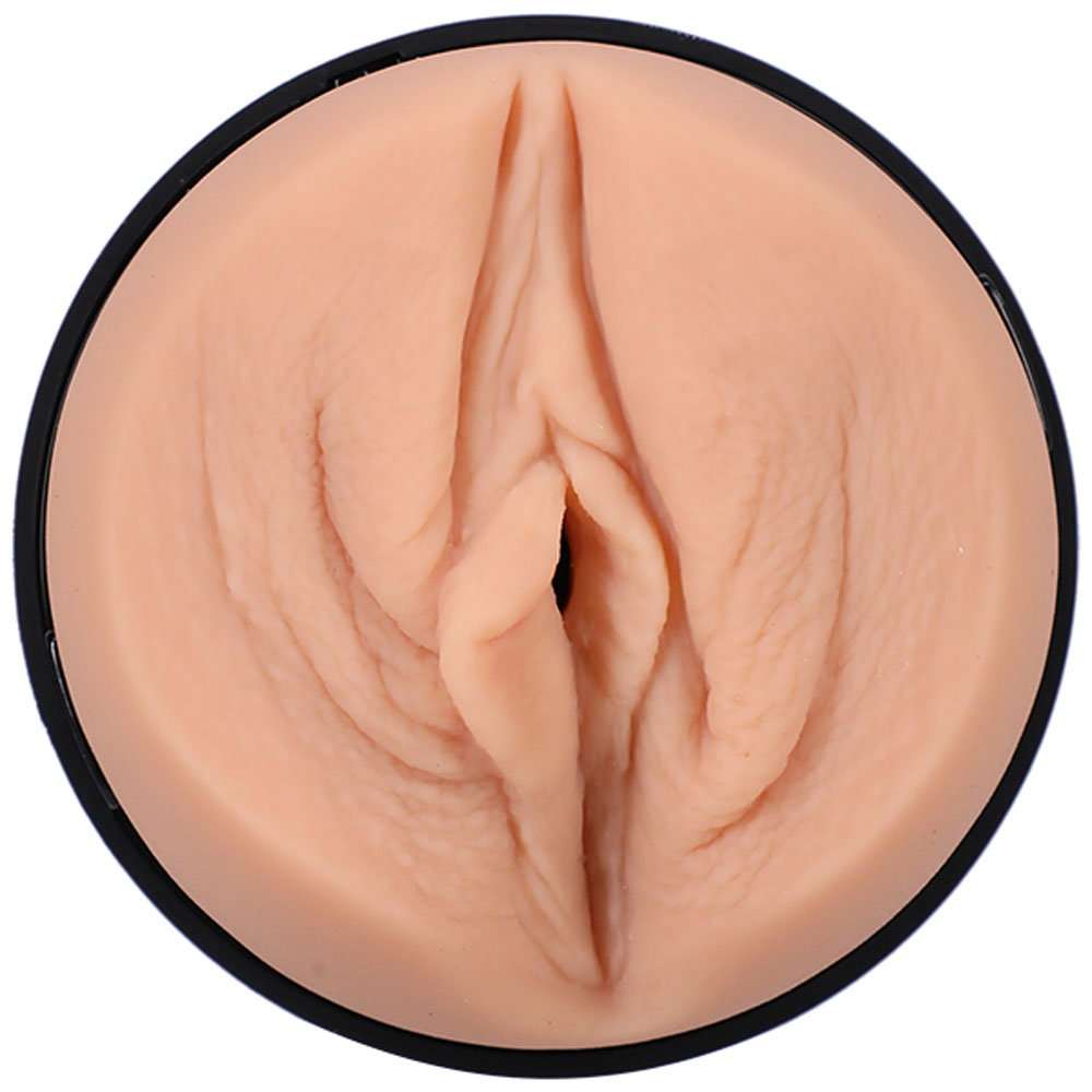 Doc Johnson Main Squeeze Sybil hard-case masturbator with textured ULTRASKYN sleeve