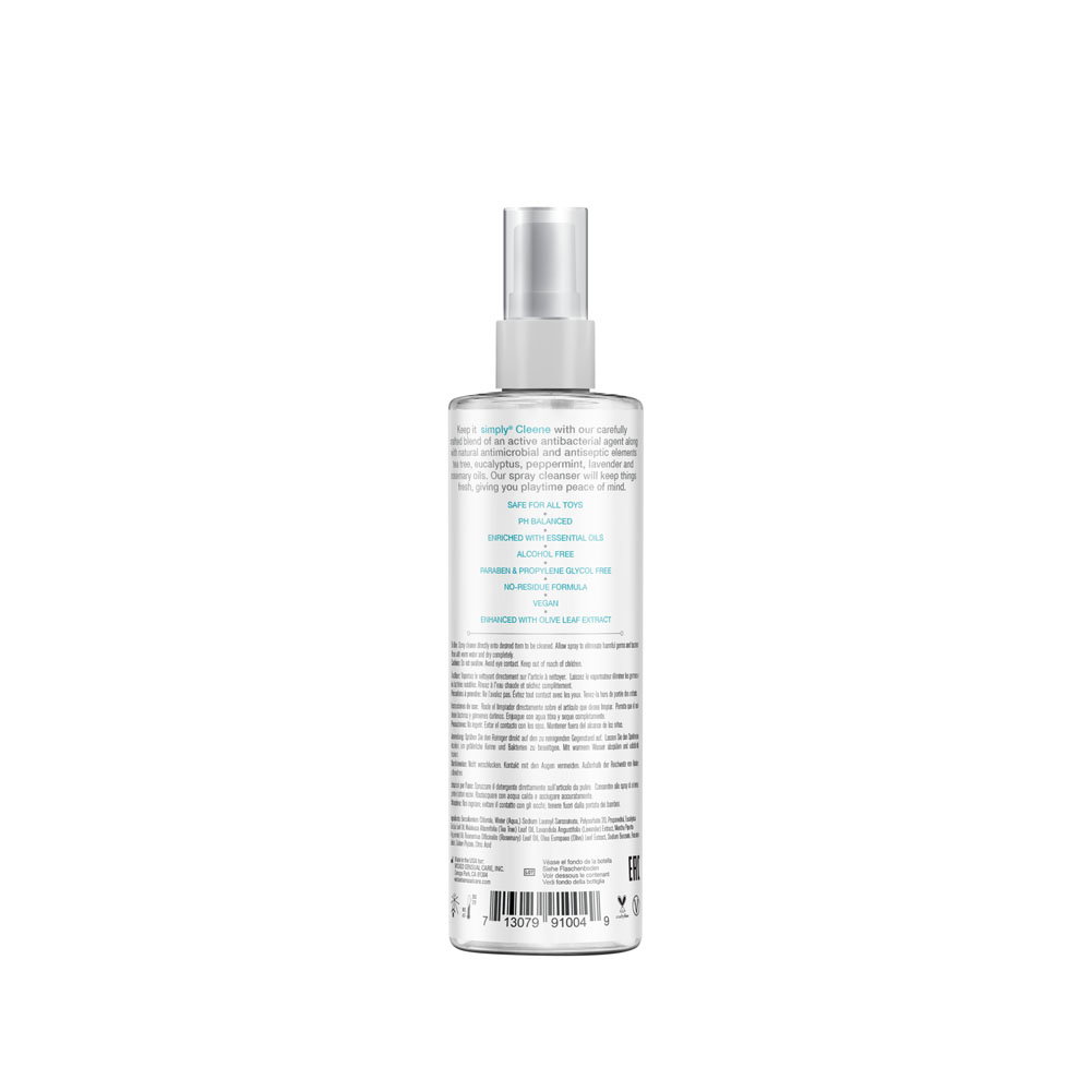 Wicked Simply Cleene Antibacterial Toy Cleaner 120ml spray bottle