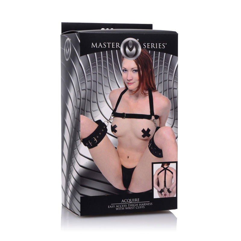 Master Series Acquire Thigh Harness & Wrist Cuffs — image 1