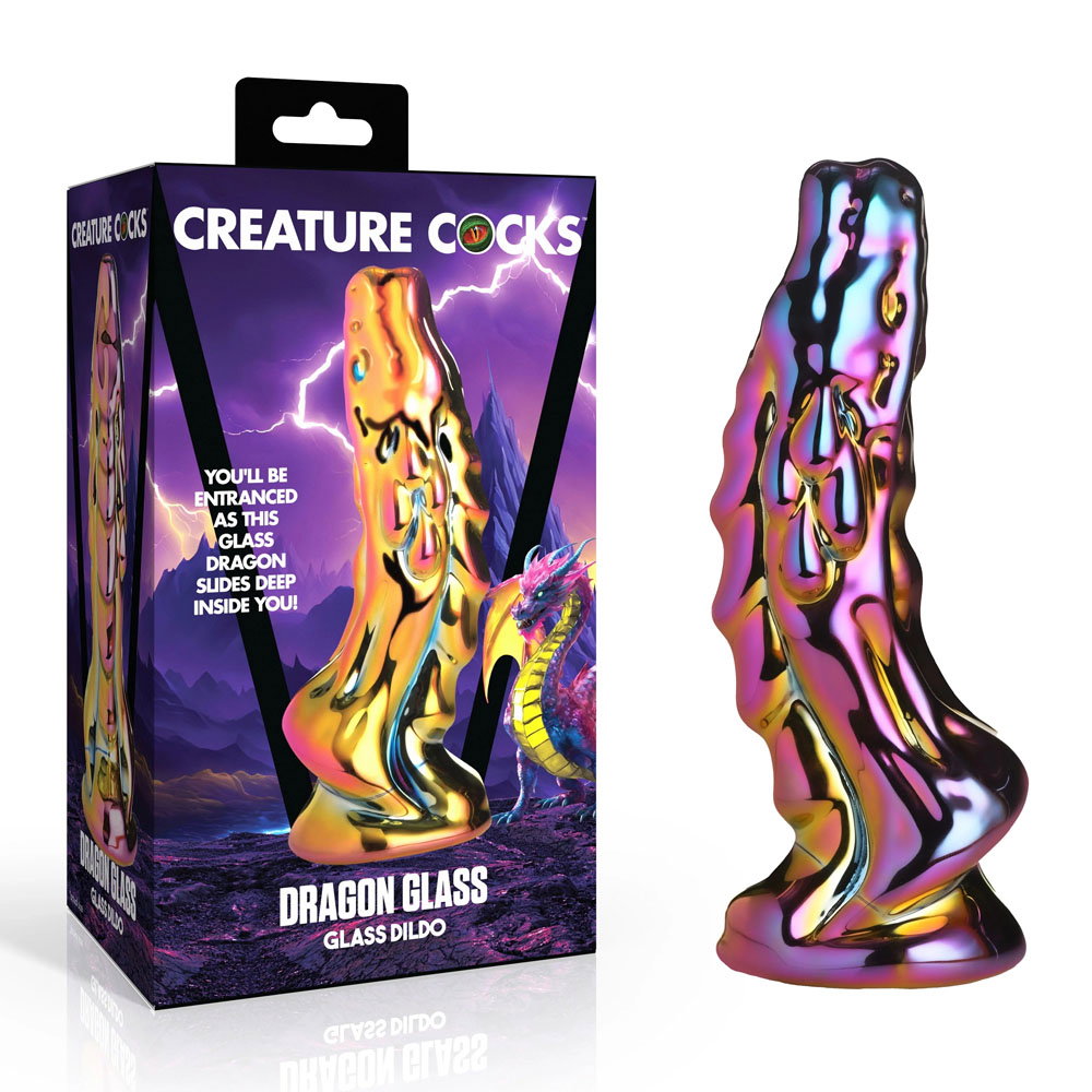 Creature Cocks Dragon Glass Dildo — image 1