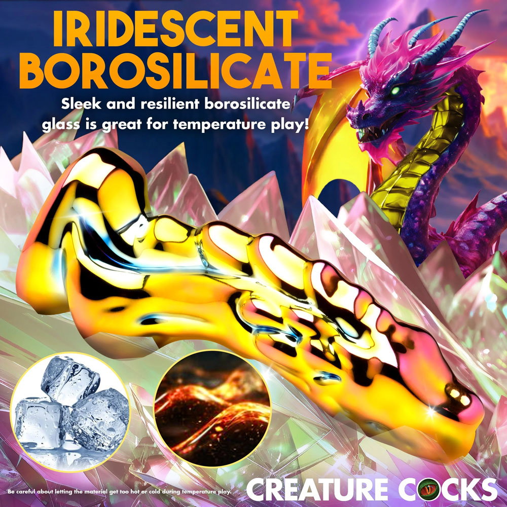Creature Cocks Dragon Glass Dildo — image 3