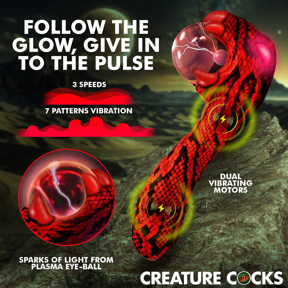 Creature Cocks Cobra Silicone Plasma Vibrator — image 3