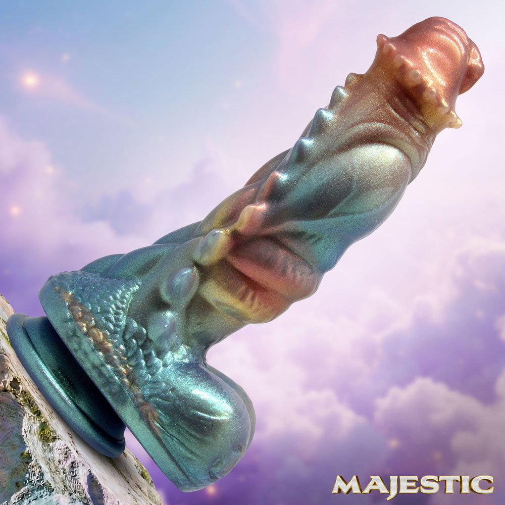 Seraphina Dragon Silicone Dildo - Majestic by Creature Cocks — image 2