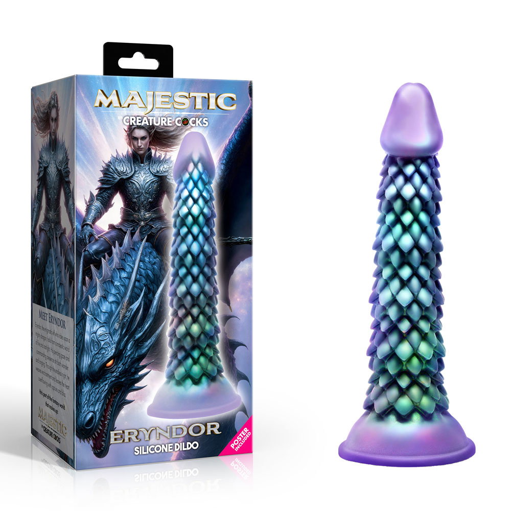 Majestic Eryndor Dragon Silicone Dildo - Creature Cocks — image 1