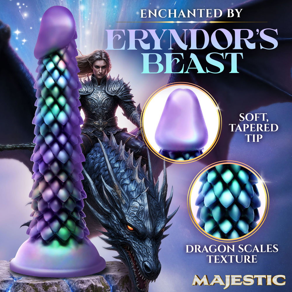 Majestic Eryndor Dragon Silicone Dildo - Creature Cocks — image 3