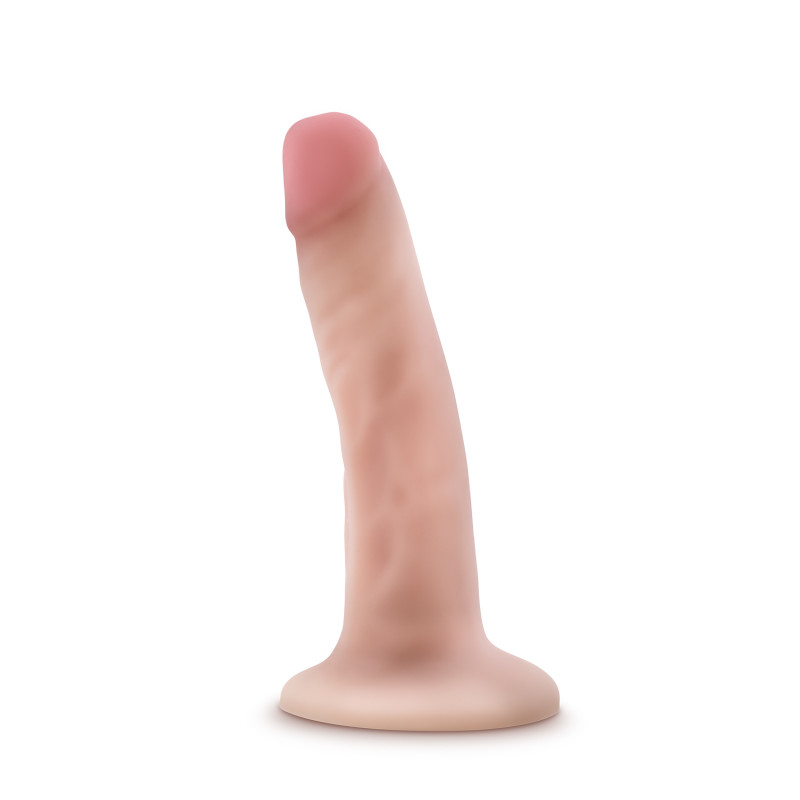 Dr. Skin Dr. Lucas 5'' realistic silicone dildo in flesh tone with suction cup base