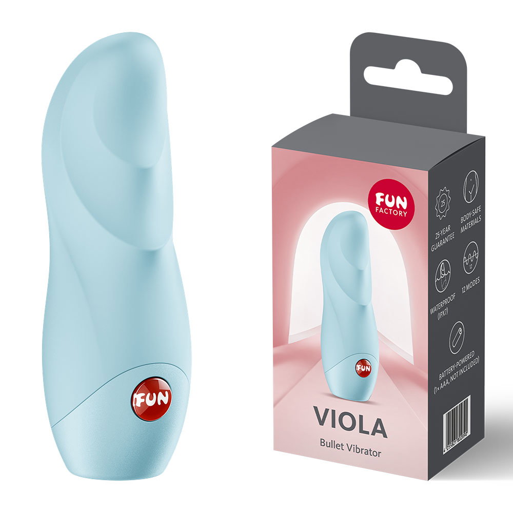 Fun Factory Viola bullet vibrator - ice blue | Little Desires