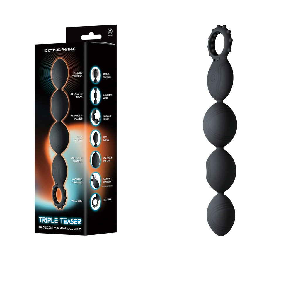 Triple Teaser Vibrating Anal Beads — image 1