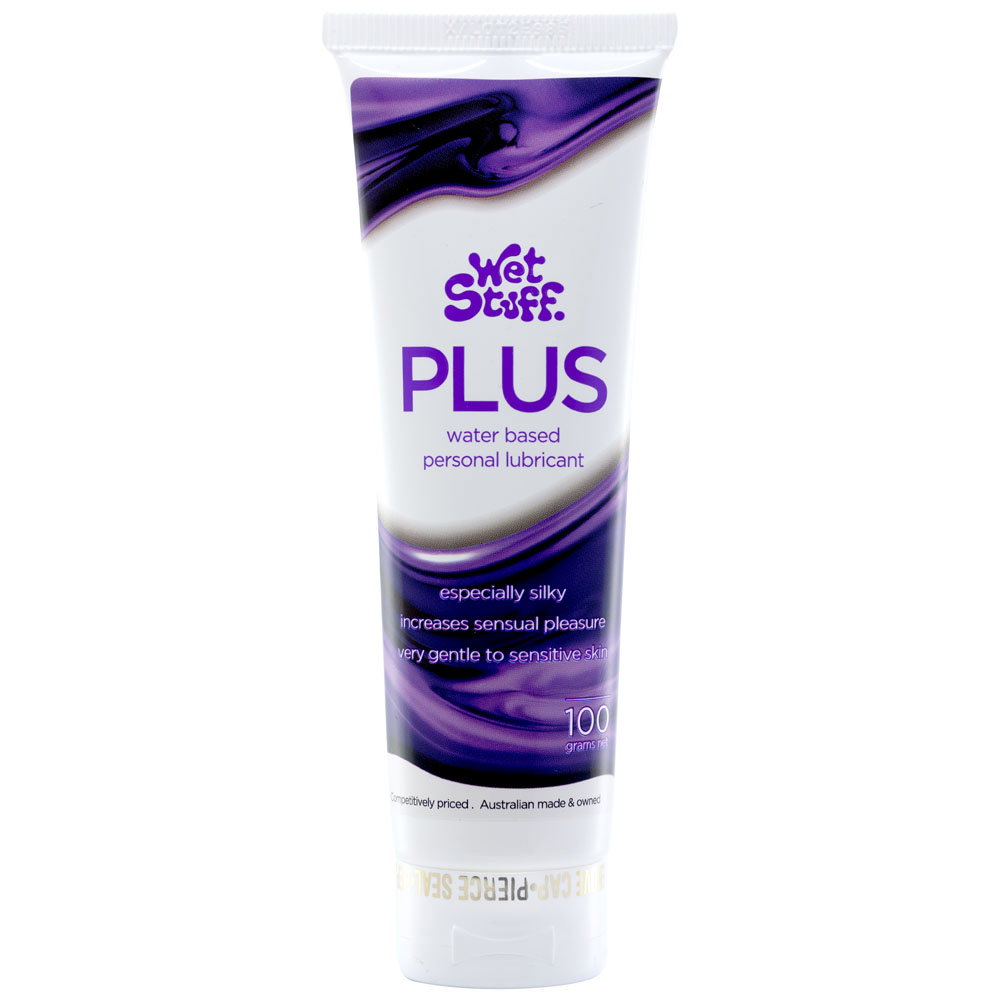 100g tube of Wet Stuff Plus clear intimate lubricant