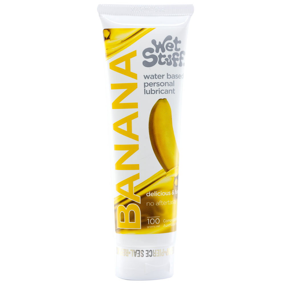 Wet Stuff Banana Lubricant 100g Tube | Little Desires