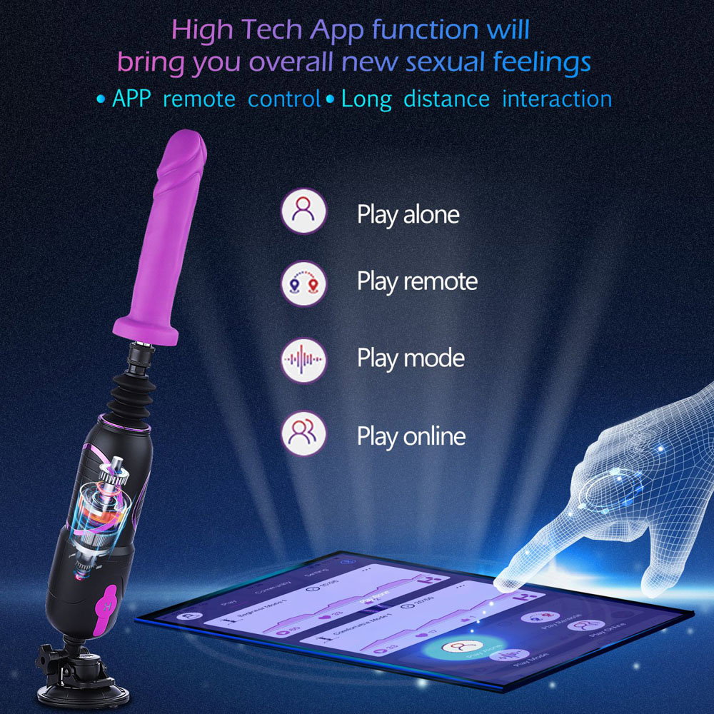 Hismith Pro Traveler 2.0 portable sex machine with app control | Little Desires