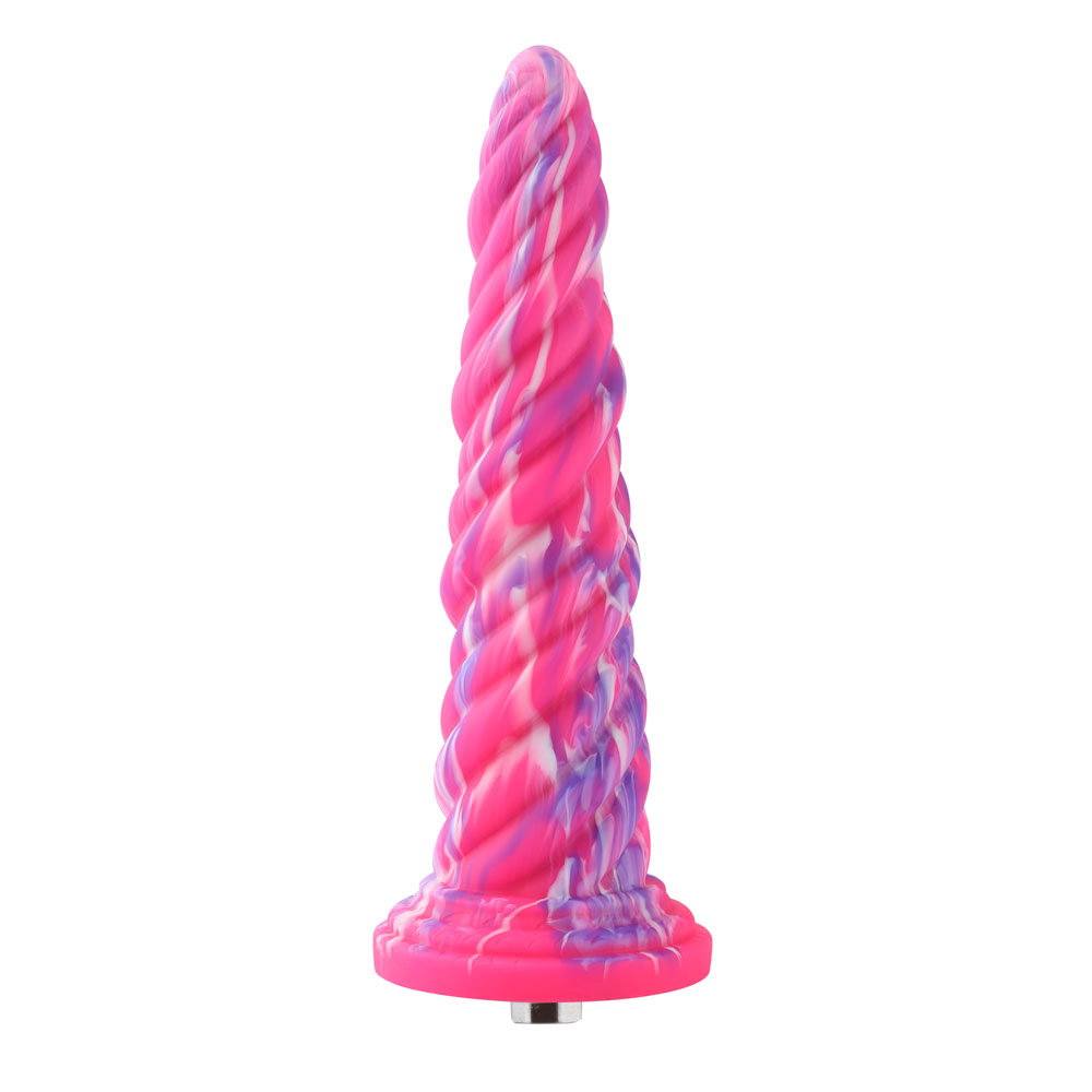 HiSmith Spiral Tapered Fantasy Dildo With KlicLok — image 1
