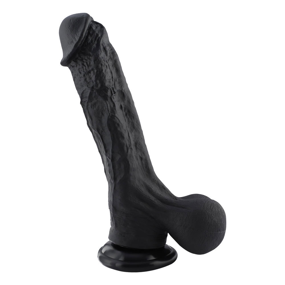 Hismith Huge Black 31.5cm Dildo with KlicLok Connector — image 1