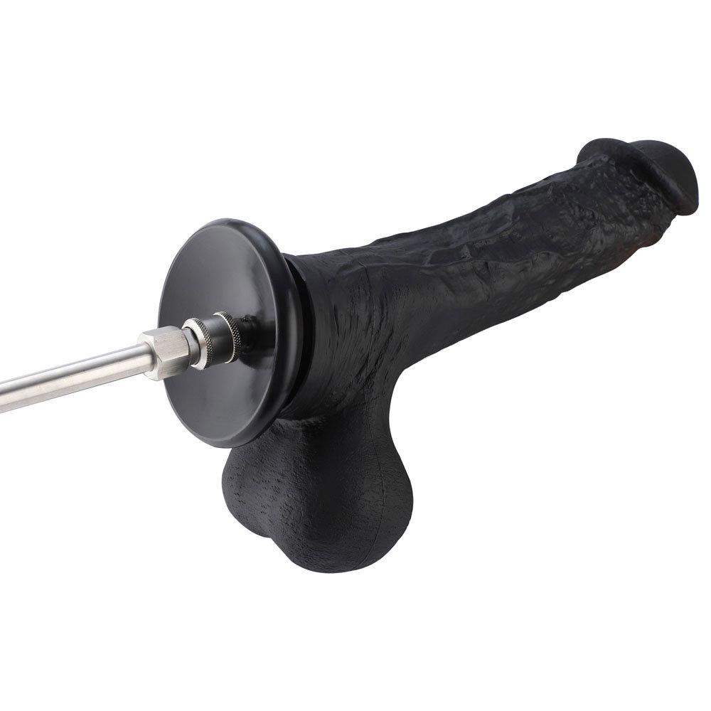 Hismith Huge Black 31.5cm Dildo with KlicLok Connector — image 4