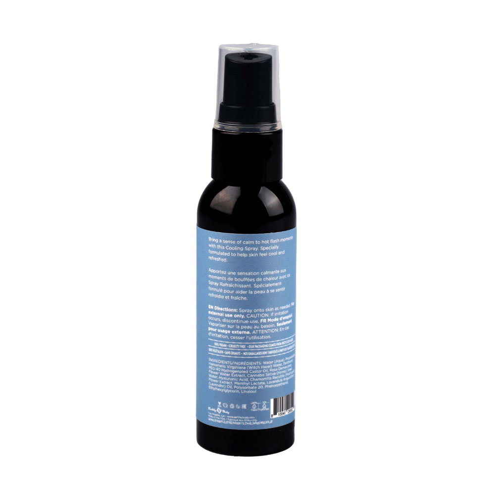 Earthly Body Hemp Seed Mellow Cooling Spray bottle, 60 ml body mist