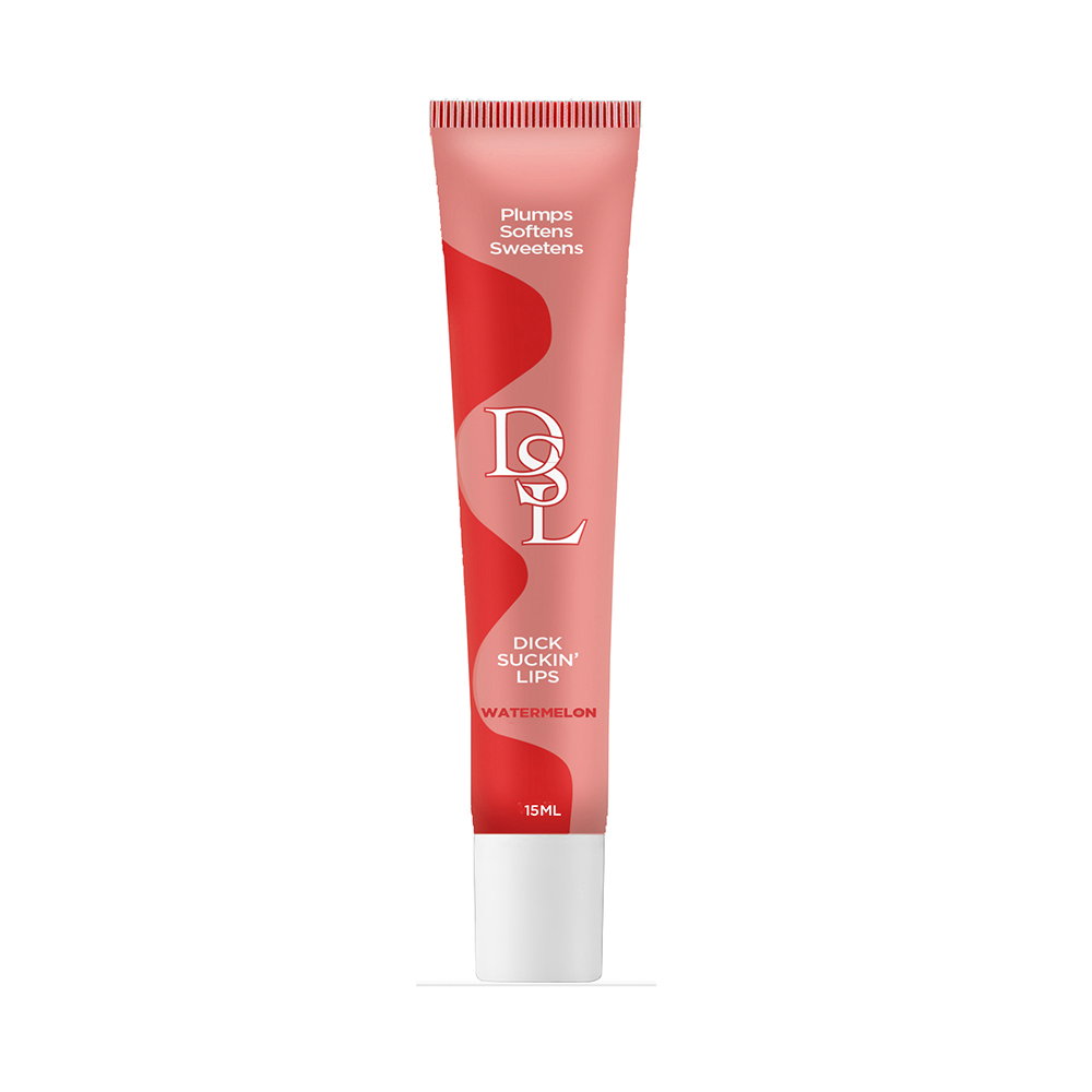 DSL Dick Sucking Lips Lip Plumping Serum bottle in Watermelon flavour