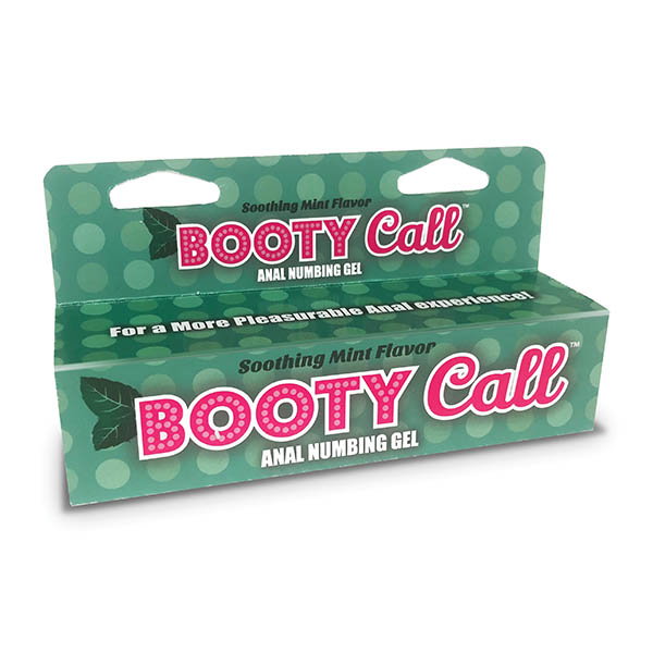 Little Genie Booty Call Anal Numbing Gel, mint flavour, 44 ml bottle