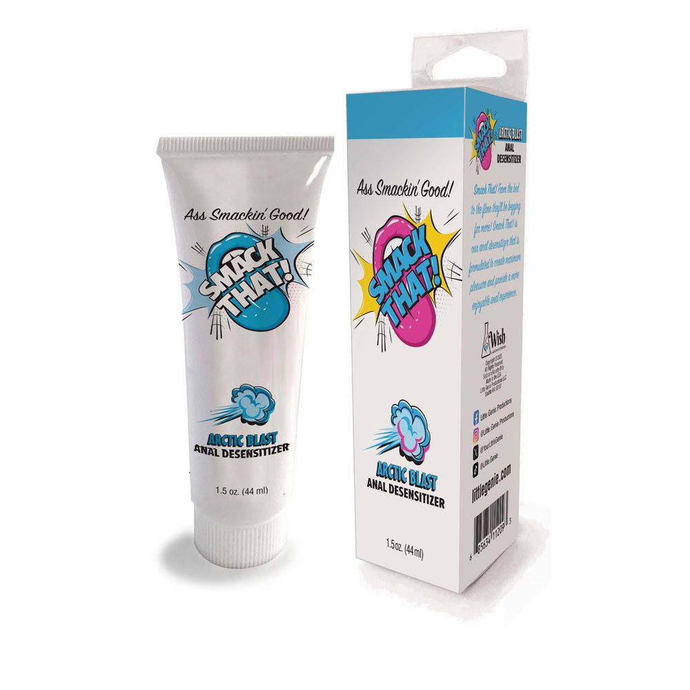 Little Genie Smack That! Anal Desensitiser Arctic Blast 44ml gel tube with flip cap