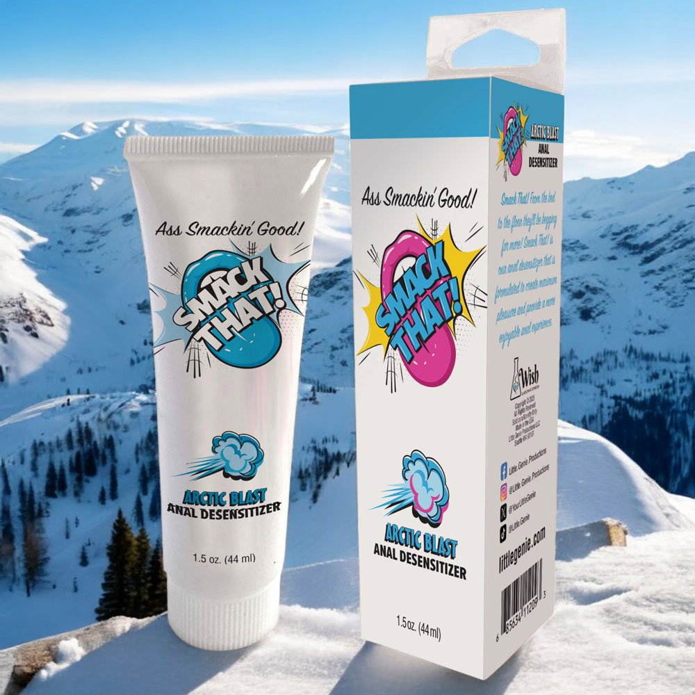 Little Genie Smack That! Anal Desensitiser Arctic Blast 44ml gel tube with flip cap