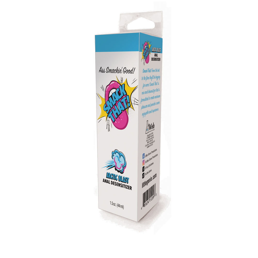 Little Genie Smack That! Anal Desensitiser Arctic Blast 44ml gel tube with flip cap