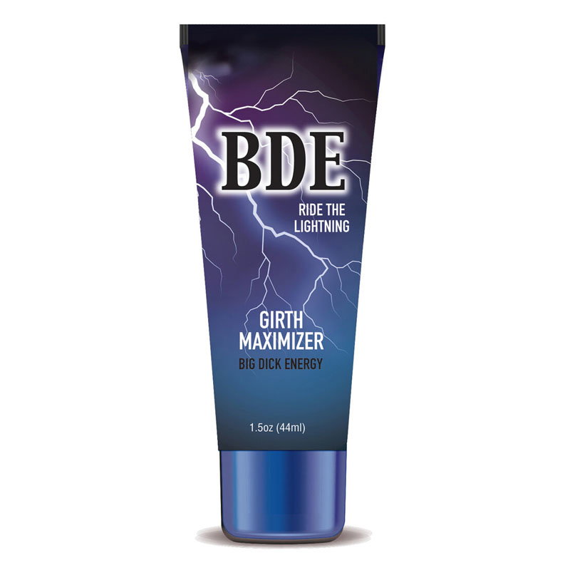 Bottle of Big Dick Energy Girth Maximiser Cream by Little Genie, 44ml topical enhancer