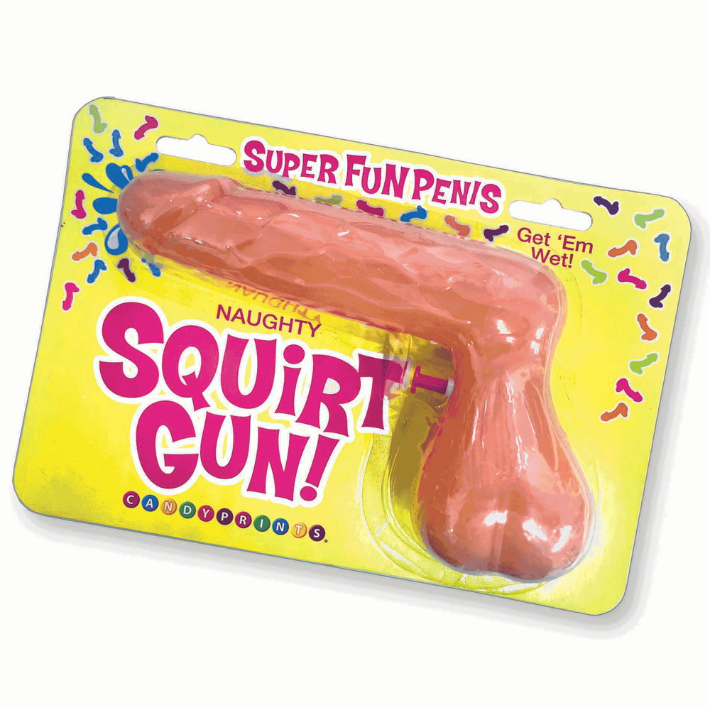 Little Genie Super Fun Penis Squirt Gun, a 7-inch novelty water squirt gun