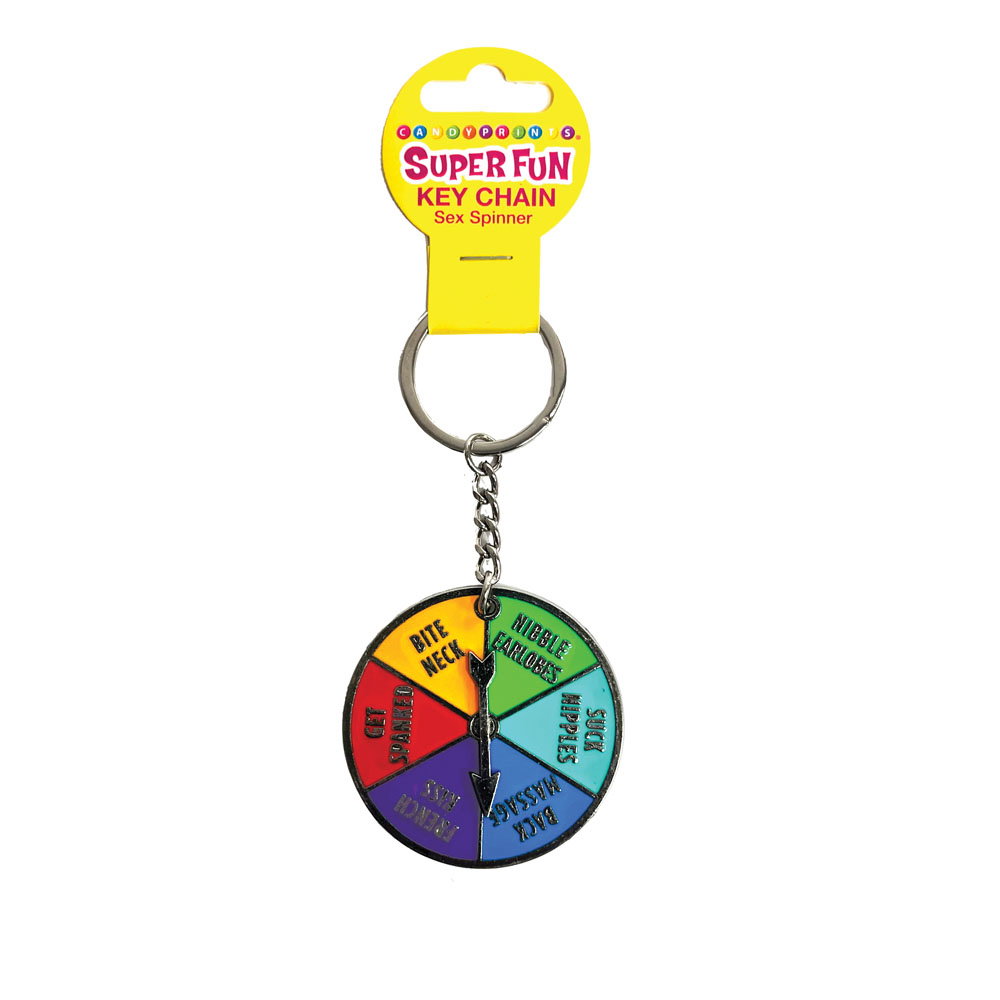 Little Genie Super Fun Key Chain - Sex Spinner novelty keyring