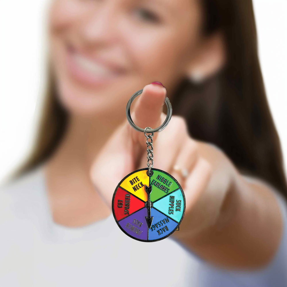 Little Genie Super Fun Key Chain - Sex Spinner novelty keyring