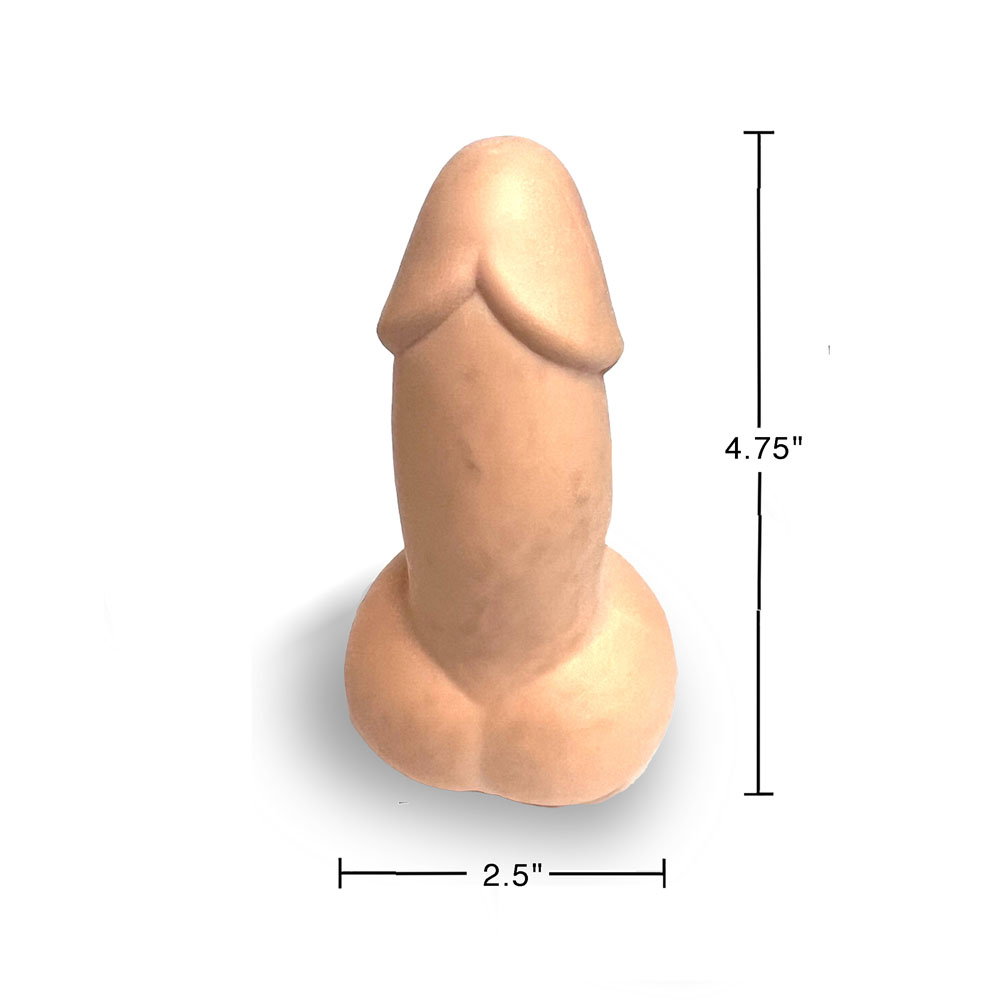 Little Genie Super Fun Squishy Penis Stress Toy counter display of 12 novelty items