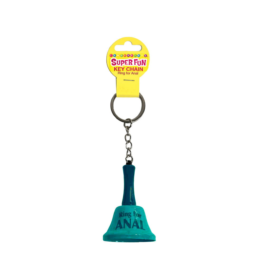 Little Genie Super Fun Key Chain novelty accessory, Ring for Anal style, attached to a keyring