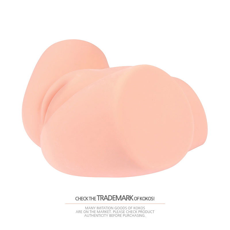 Kokos Big Hip Samanda realistic masturbator in soft beige TPR