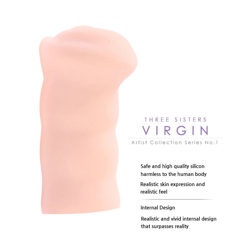 Kokos Three Sisters Virgin textured masturbator with realistic outer form