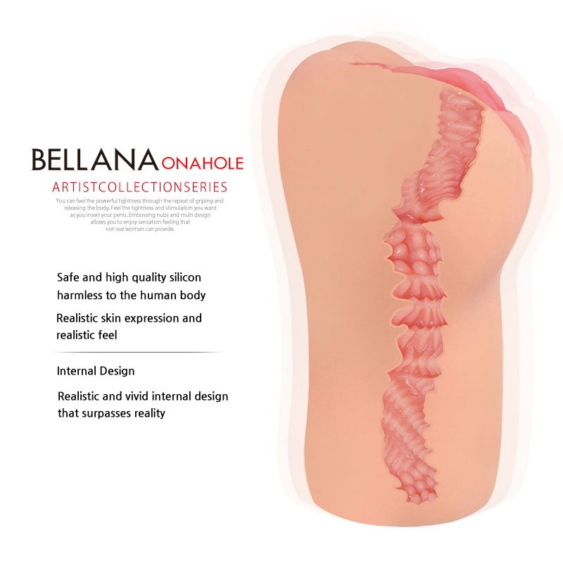 Kokos Bellana Onahole masturbator from the Artist Collection, compact soft silicone design