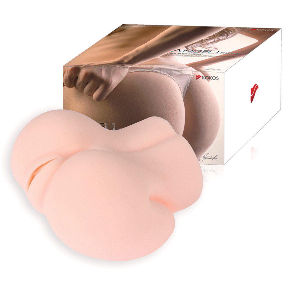 Kokos Mini Butt Angel 1 realistic compact masturbator with textured internal canal